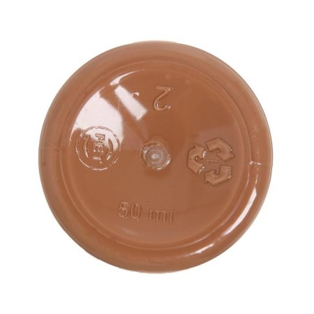 Paint by fabric, bank 50 ml, ZHK Decola, coffee, 4128434, (water -based acrylic)-2