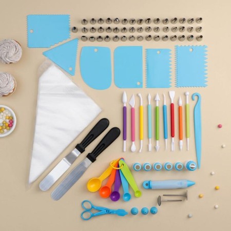 Confectionery set, 78 items, color mix