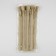 Lightning "Spiral", No. 7, non -proceeding, castle machine, 18 cm, beige color