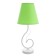 Lamp table bourgeois 1x15W E14 16x16x40cm white/apple Risalux