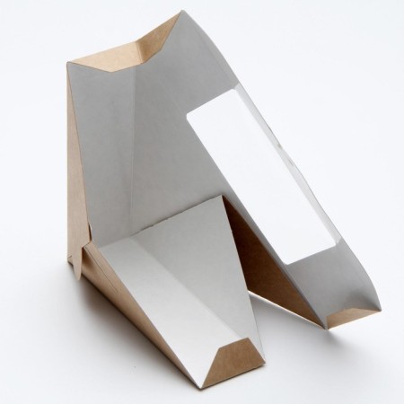 Packaging for sandwich 13 x 13 x 4 cm-3
