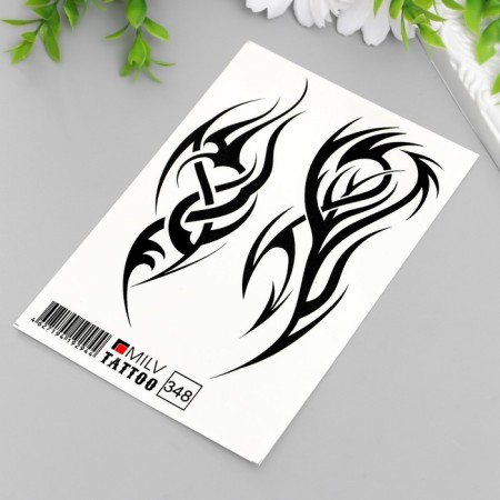 Tattoo "Dragon. Trab" 10x15 cm-1