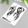 Tattoo "Dragon. Trab" 10x15 cm