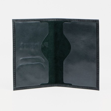 Cover for passport, green color-2