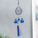 Wind Music Metal "Openwork Circle" from the evil eye 2 bells 24 cm