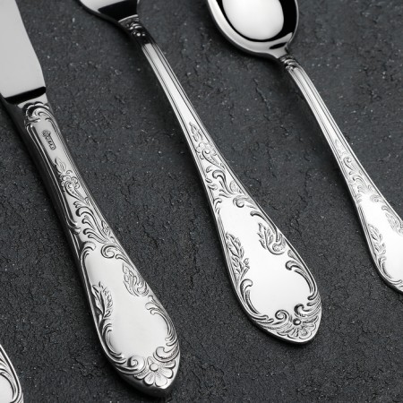 A set of cutlery "Ambassador", 24 items, decorative box, silver color-2
