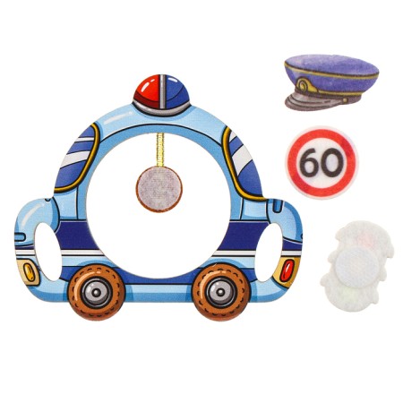 Speech therapy game. Respiratory simulator "Police"-1