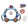 Speech therapy game. Respiratory simulator "Police"