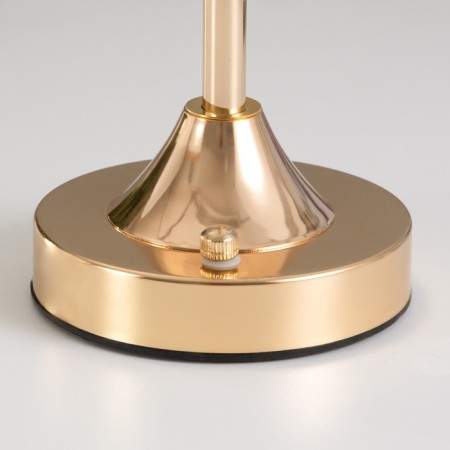 Table lamp sensory "Bianka" LED 10W AKB gold 15x15x33 cm-6