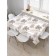 Tables on the table "Crowns", rectangular, Saten, size 120x145 cm