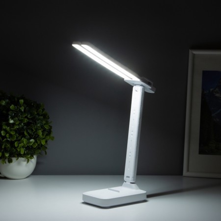 Table lamp with a stand for the phone "Duo" 8W LED USB 2700-6500k White-2