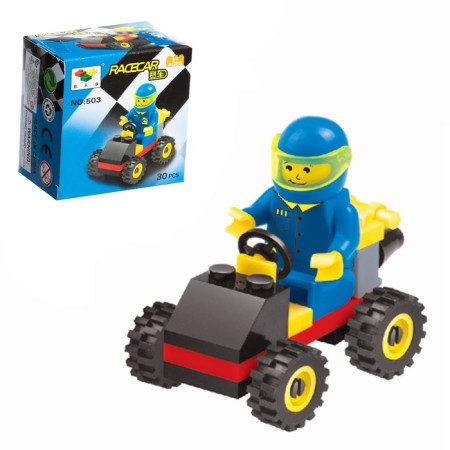 Designer racing machine race, 30 parts, 5+