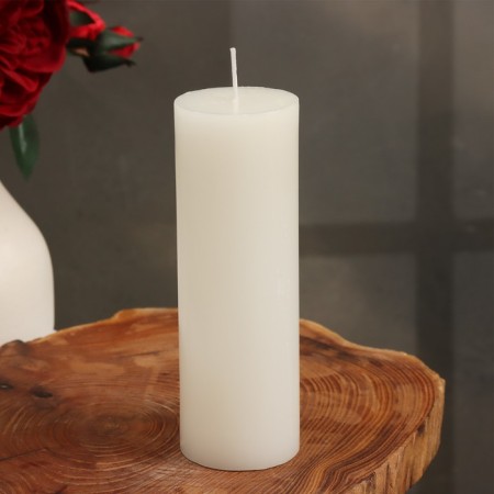 Candle-cylinder aromatic "jasmine", 5x15 cm-1