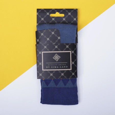 Socks "Bright geometry" p. 39-40 (24-26 cm)-2