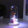 Nightlight “New Year's deer” LED 3HAAA Red 11x11x22.5cm