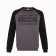 The male sweatshirt was launched, the color is black, size 54