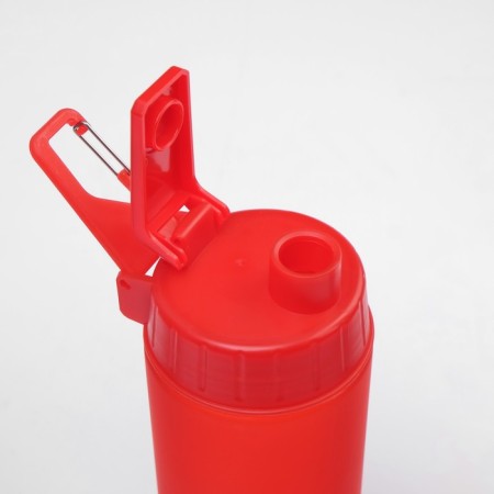 Shaker, 800 ml, series: Energy, Don`t Quit, 7.7 x 23.5 cm, red-2