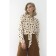 Women's blouse with a banting tie, size 52