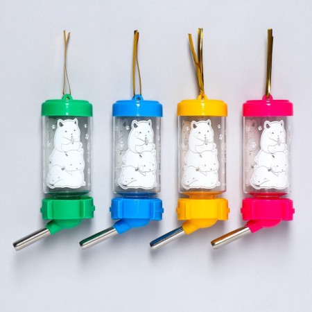 Drill for rodents "Pyramid" 80 ml, 9x4.5 cm, mix of flowers-1