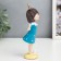 Souvenir Polystone "Baby in a dress with stars - hide and seek" 18x8x6 cm
