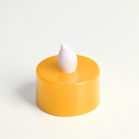 LED candles, nightlights LED RISALUX “Make a desire” set of 4 pcs., RGB, 3.5 × 3.5 × 4 cm, mix-3