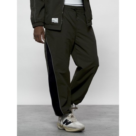 Male tracksuit, size 50, khaki color-10