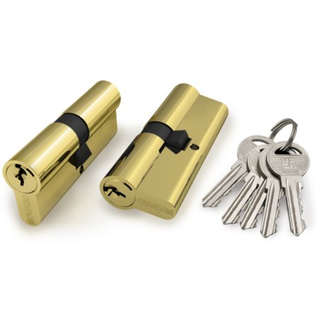 Fuaro 100 ZA 70 (30x10x30) PB, 5 keys, brass color.