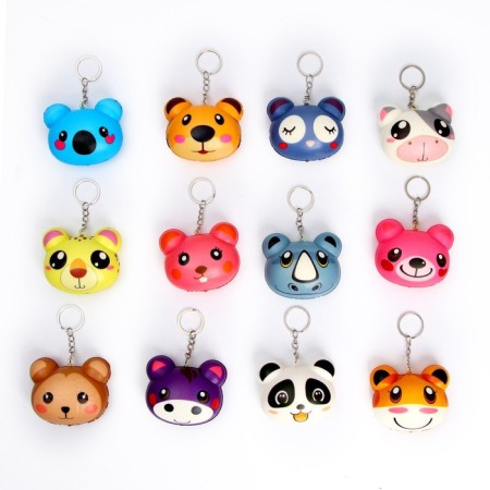 Square “Animals” on a key fabric, species mix-3