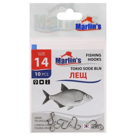 Hook Marlin’s bream Tokio Sode Bln No. 14, 10 pcs.