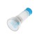 Zein aerator, increasing in length, stream adjustment, plastic, blue
