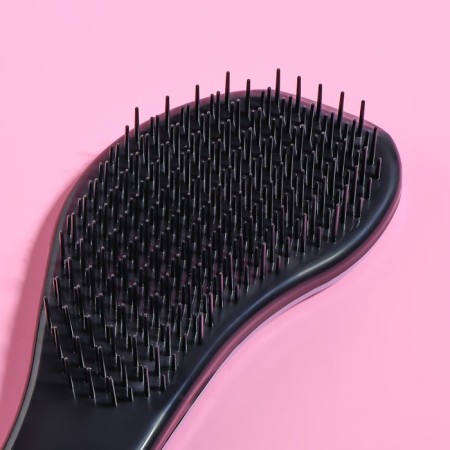 Massage comb “marble”, 6.5 × 18.5 cm, PVC box, drawing mix-2