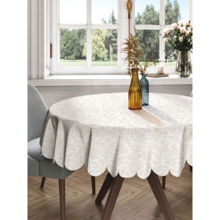 The tablecloth “Invisible patterns”, round, Saten, d = 150 cm