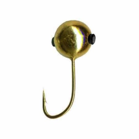 Mormyshka tungsten "ball" with a hole and a Cambrick, weight 0.23 g, 030/g