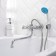 Bath mixer RMS SL119-143, two-wound, chrome
