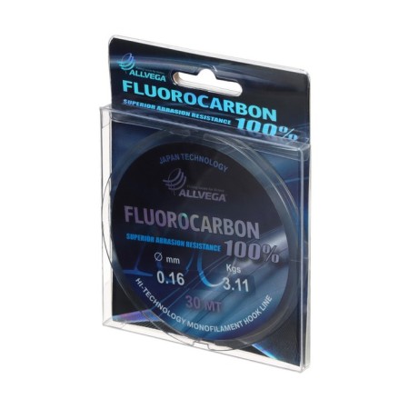 Monophile FX FX FX FLUOROCARBON LESTION 100%, diameter 0.16 mm, test 3.11 kg, 30 m, transparent-1