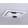 LED ceiling LED AMBRELLA LIGHT, LINTECH, FL51456, LED, 152 W, 11400LUM, 3000-6400K, white, black color