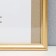 Photo frame plastic 35x50 cm, gold (plastic screen)