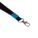 Baiga tape, 15 mm x 80 cm, with a metal carbine, black