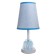 Hilton table lamp E27 40W Blue and Blue-Blue 15x15x32 cm Risalux