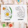 Coloring "Flowers", 16 p.