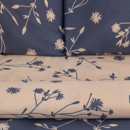 Bed linen Ethel duet “Flowers” ​​143*215 cm - 2 pcs, 220*240 cm, 70*70 cm -2 pcs.-3