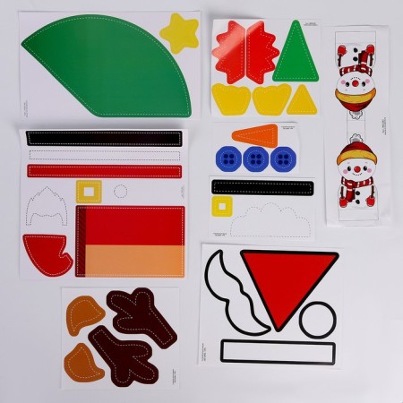 Set for creativity "Advent calendar. Letters from Santa Claus "-7