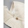 Hat-shit Children's Winter Pure Love Angle, Size 42-44, Milk Color