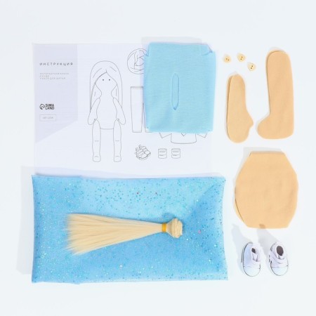Sewing kit. DIY interior doll "Sendy", 30 cm-2