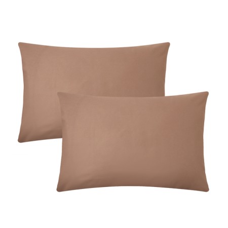 Set of pillowcases "Ethel" col. Brown, 50x70 cm - 2 pcs, 100% cotton, sod