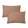 Set of pillowcases "Ethel" col. Brown, 50x70 cm - 2 pcs, 100% cotton, sod