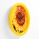 Wall watches, D-28 cm, interior, "sun flower", silent