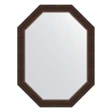 Mirror in the baguette frame, rosewood 62 mm, 61x81 cm