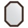 Mirror in the baguette frame, rosewood 62 mm, 61x81 cm