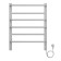 Terminus heated towel rail "Euromix" P6, 450x600 mm, on the right, white matte